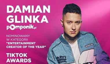 Nasz redakcyjny kolega Damian Glinka z nominacją do TikTok Awards