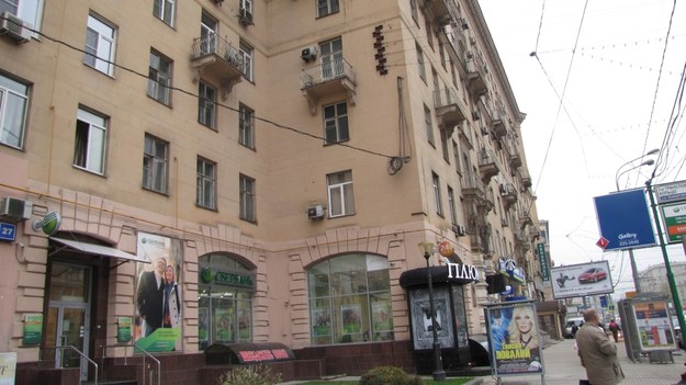 Nasz reporter bez trudu ustalił, gdzie w Moskwie mieszka Tatiana Karacuba /Przemysław Marzec /RMF FM