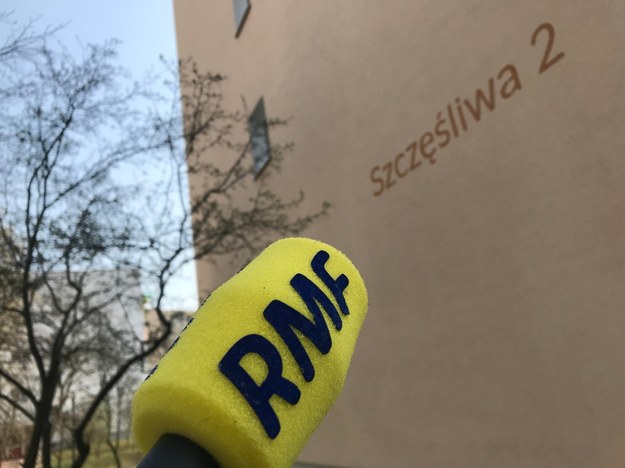 Nasz reporter odwiedził mieszkańców ul. Szczęśliwej w Warszawie /Michał Dobrołowcz /RMF FM