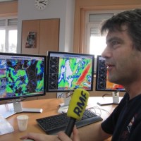 Nasza dziennikarka Katarzyna Szymańska-Borginion w Królewskim Instytucie Meteorologicznym w Brukseli