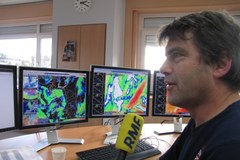 Nasza dziennikarka Katarzyna Szymańska-Borginion w Królewskim Instytucie Meteorologicznym w Brukseli