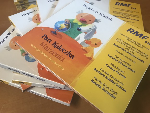 Nasze audiobooki trafią dziś do małych pacjentów /Monika Kamińska /RMF FM