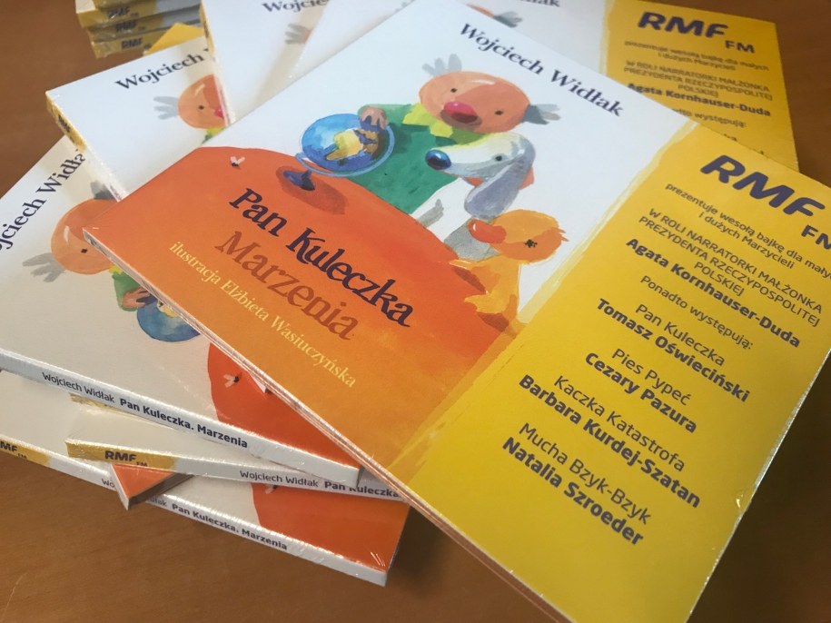 Nasze audiobooki trafią dziś do małych pacjentów /Monika Kamińska /RMF FM