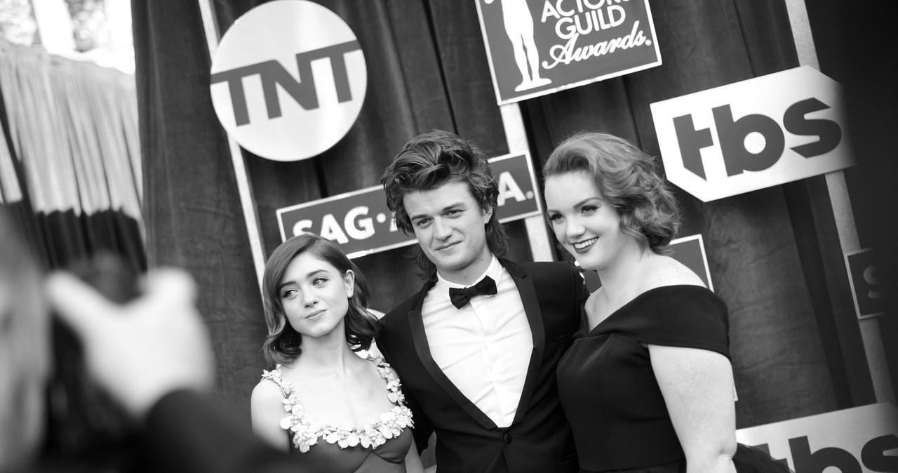 Natalia Dyer, Joe Keery, Shannon Purser /Charley Gallay /Getty Images