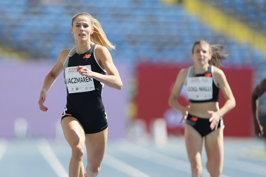 Natalia Kaczmarek w biegu na 400 m podczas lekkoatletycznego 69. Orlen Memoriału Janusza Kusocińskiego w Chorzowie - 4 czerwca 2023 r. /Zbigniew Meissner /PAP