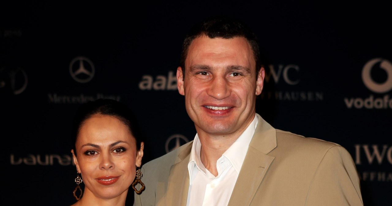 Natalia Kliczko z mężem Witalijem /Getty Images