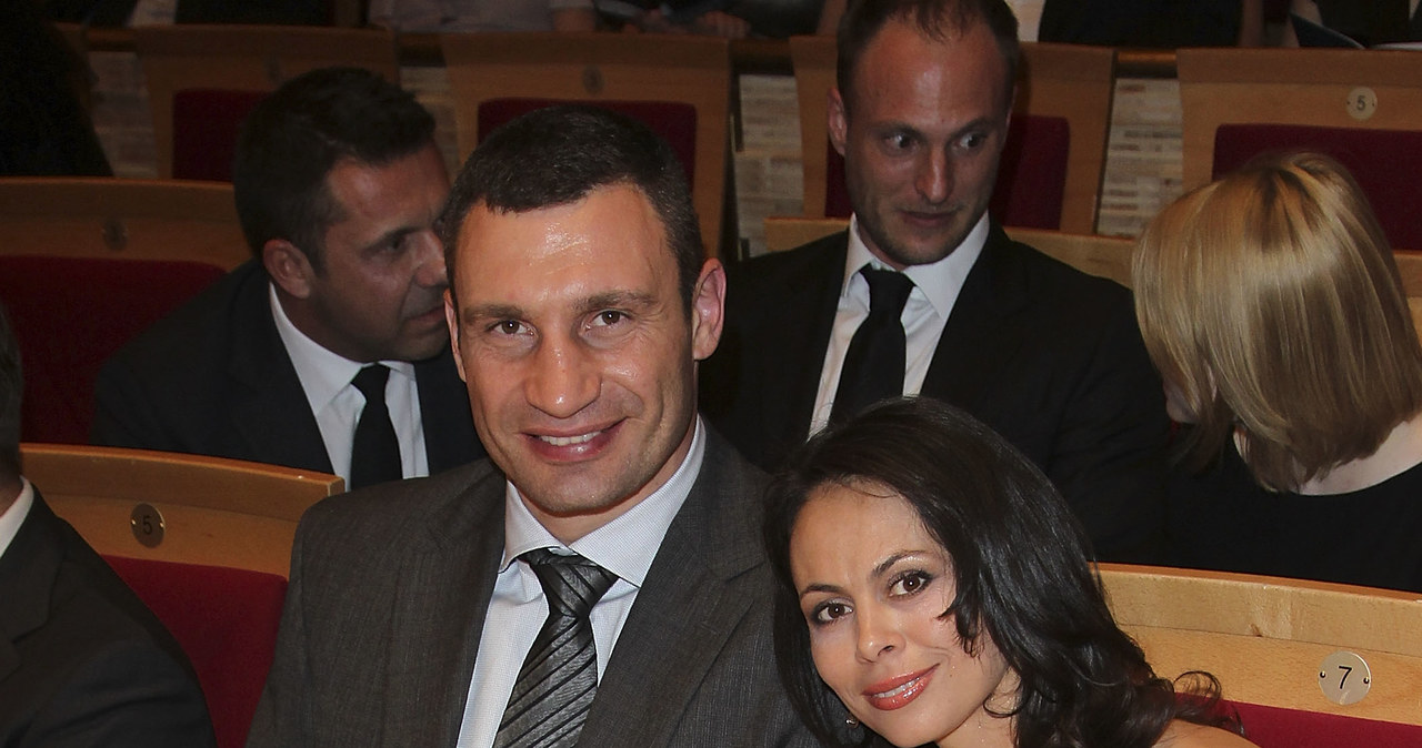 Natalia Kliczko z mężem Witalijem /Getty Images