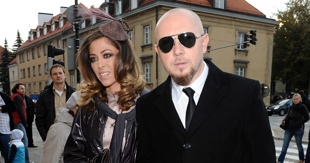 Natalia Kukulska z mężem /Andras Szilagyi /MWMedia