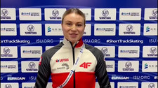 Natalia Maliszewska wygrała zawody PŚ w short tracku na dystansie 500 metrów. WIDEO