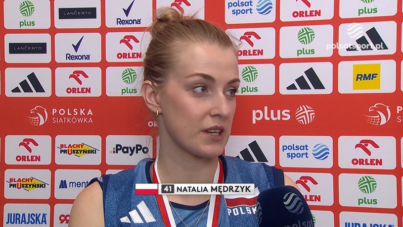 Natalia Mędrzyk: Być może ten mecz wyglądał gorzej ze względu na zbliżające się igrzyska. WIDEO