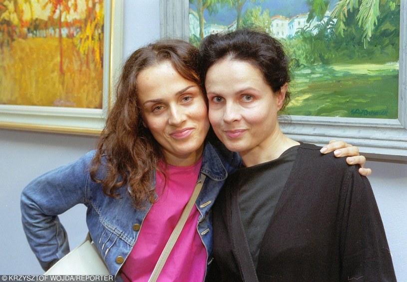 Natalia Niemen z matką Małgorzatą Niemen w 1999 roku /fot. Krzysztof Wojda /Reporter