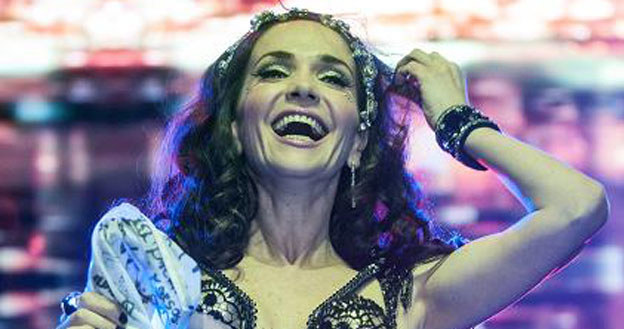 Natalia Oreiro na scenie /Kudowicz /Agencja FORUM