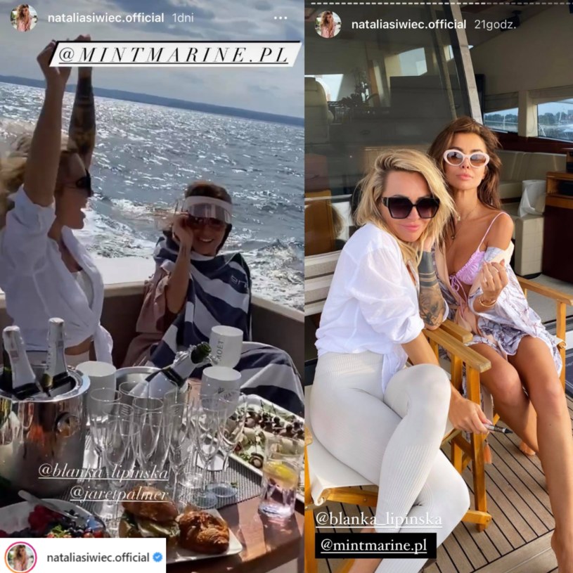 Natalia Siwiec, ku uciesze fanów, zrelacjonowała imprezę na swoim InstaStory /Instagram / @nataliasiwiec.official /Instagram