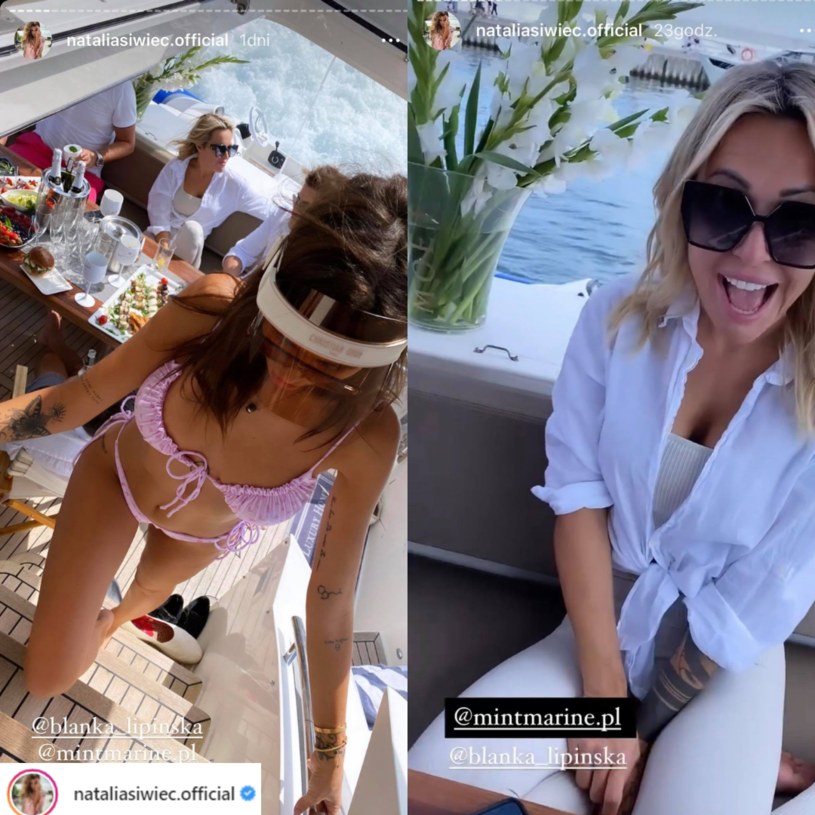 Natalia Siwiec zaraz po powrocie z wakacji w Turcji, postanowiła wybrać się z przyjaciółmi do Sopot /Instagram @nataliasiwiec.official /Instagram