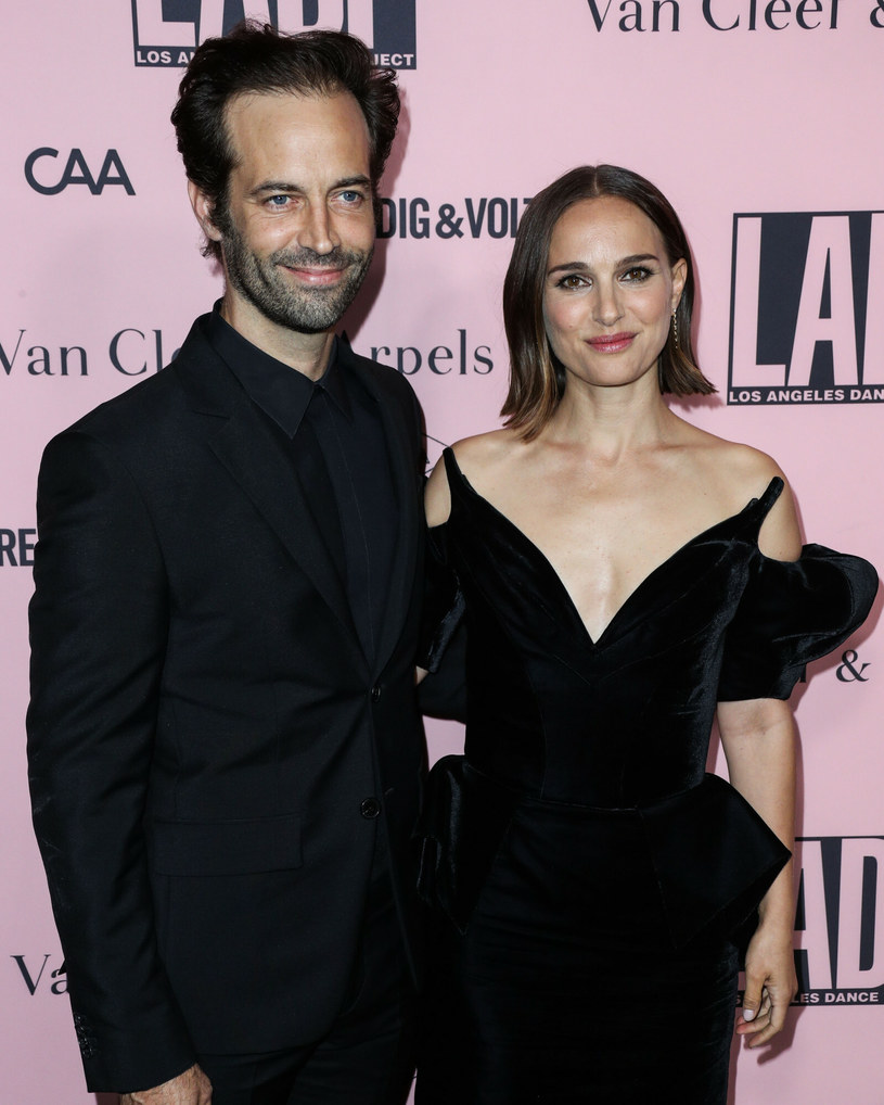 Natalie Portman i Benjamin Millepied na gali L.A. Dance Project 2021 /Xavier Collin/Image Press Agency /East News