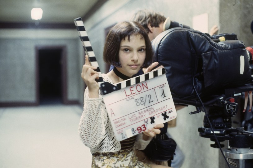 Natalie Portman na planie filmu "Leon zawodowiec" /Patrick CAMBOULIVE/Sygma via Getty Images /Getty Images