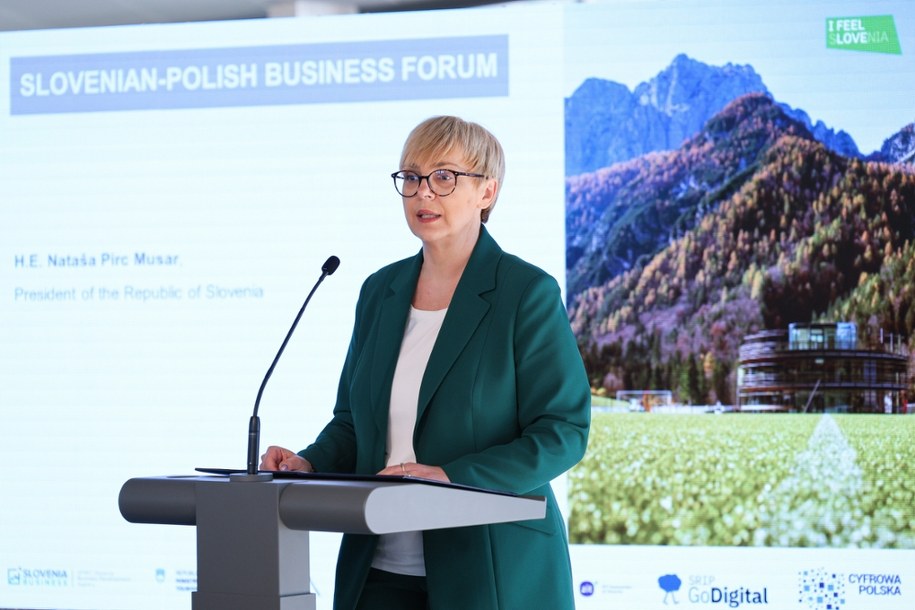 Natasza Pirc Musar /Paweł Supernak  /PAP