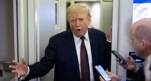 "NATO czeka zła przyszłość, jeśli...". Co mówił Trump na pokładzie Air Force One?