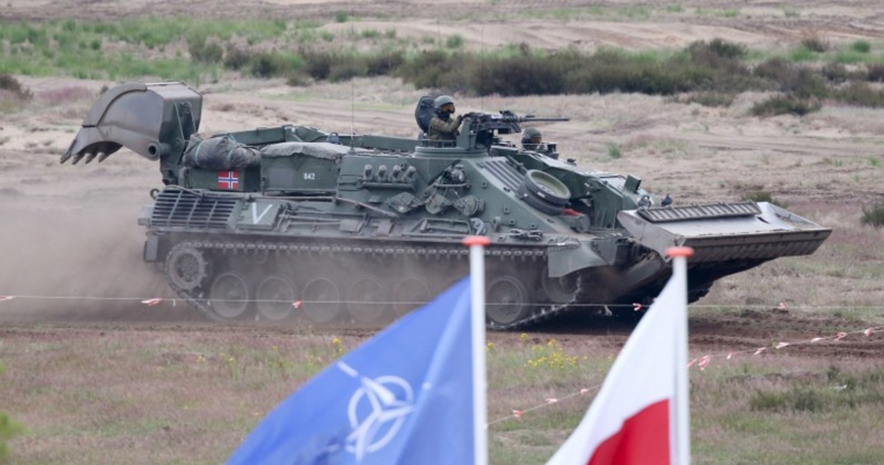 NATO pokazuje "szpicę" w działaniu na poligonie w Żaganiu