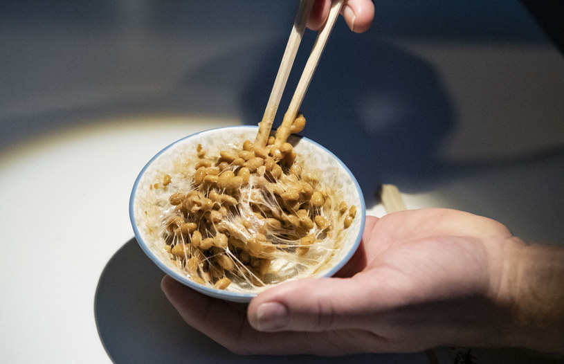 Natto czyli sfermentowana soja /AFP