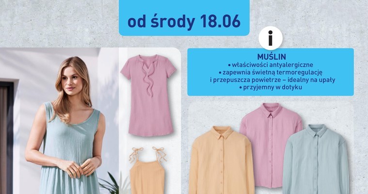Naturalna tkanina, świetny krój i niska cena – nowa kolekcja w Aldi wygląda jak z butików /Aldi /INTERIA.PL