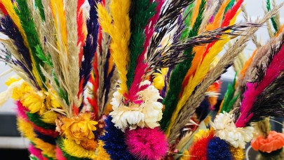 ​Naturalne czy kolorowe palmy wielkanocne?