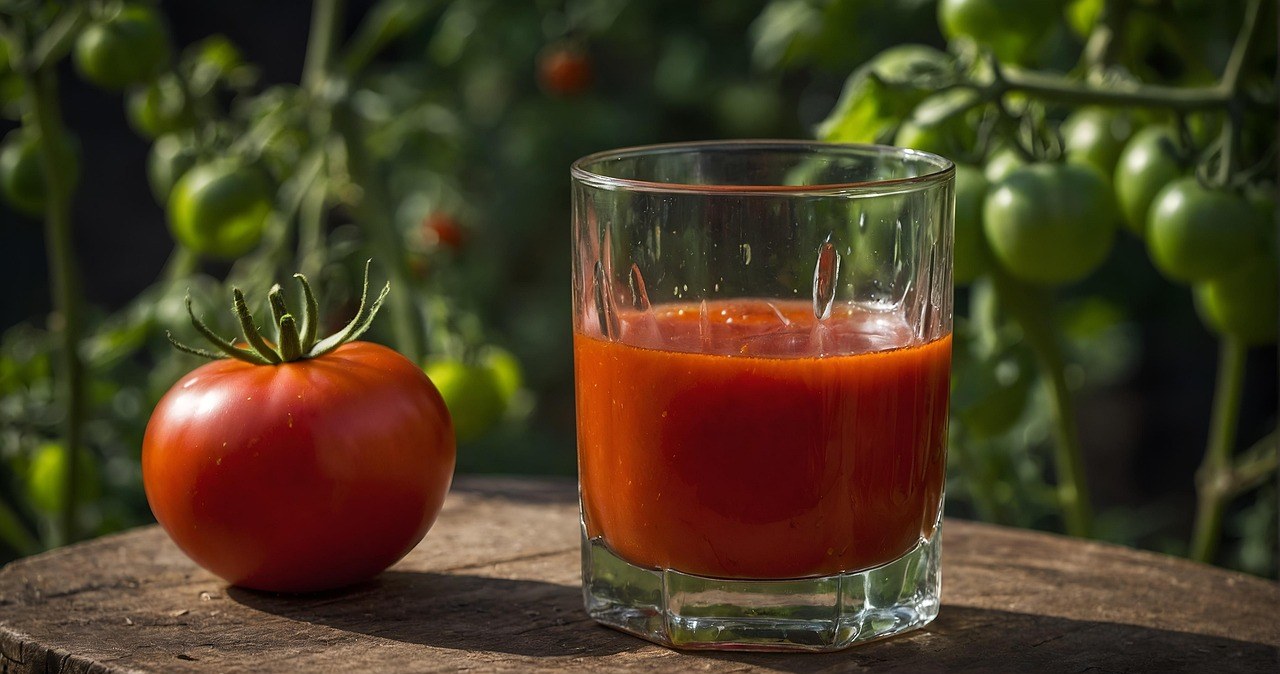 Натуральний томатний сік сприяє зниженню артеріального тиску та зміцнює стінки судин /pixabay.com