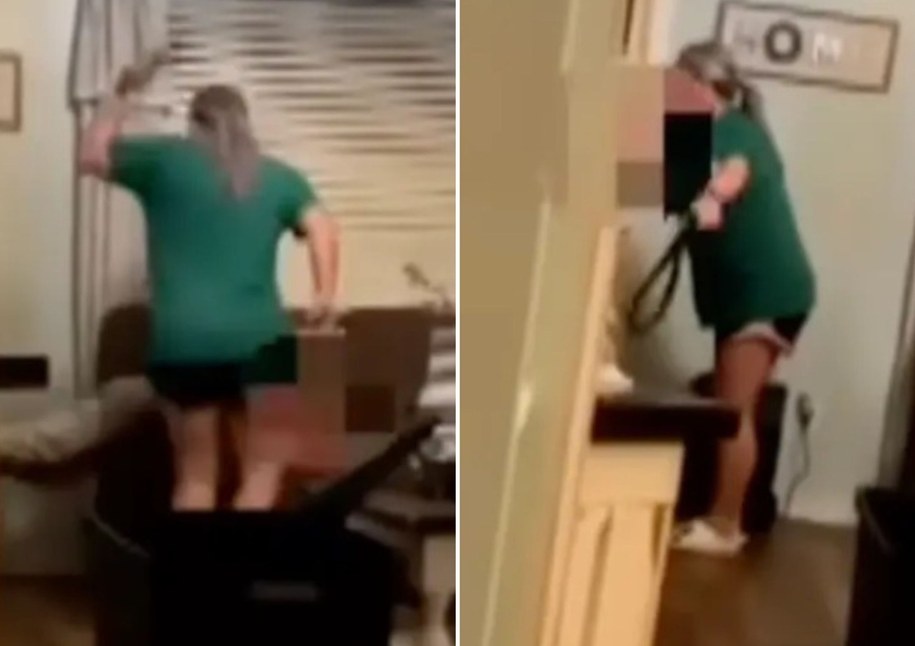 "Nauczycielka roku" Nicole Staples aresztowana za znęcanie się nad synem, fot. screen z portalu X /