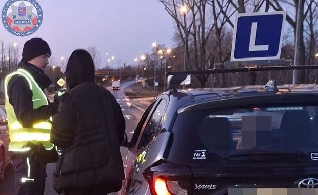 "Nauka" jazdy po alkoholu. 18-latce grozi grzywna lub areszt