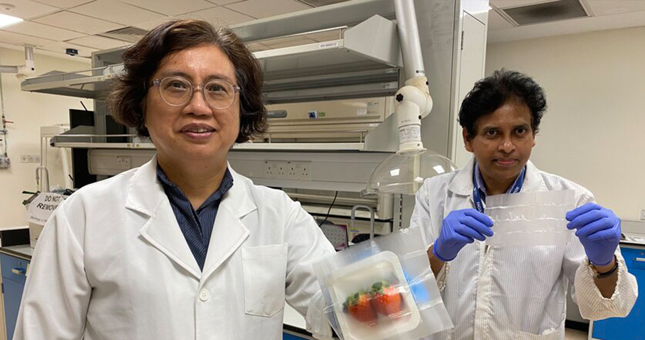 Naukowcy chwalą się nowym materiałem, który zabija bakterie i grzyby /Nanyang Technological University /materiały prasowe
