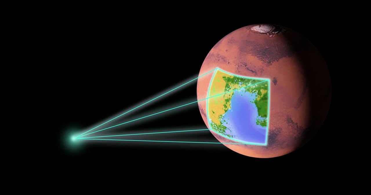 Naukowcy natrafili na kolejne ślady istnienia ogromnego oceanu na Marsie /123RF/PICSEL