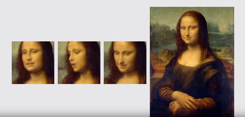 Naukowcy ożywili słynną Mona Lisę z obrazu da Vinci /YouTube