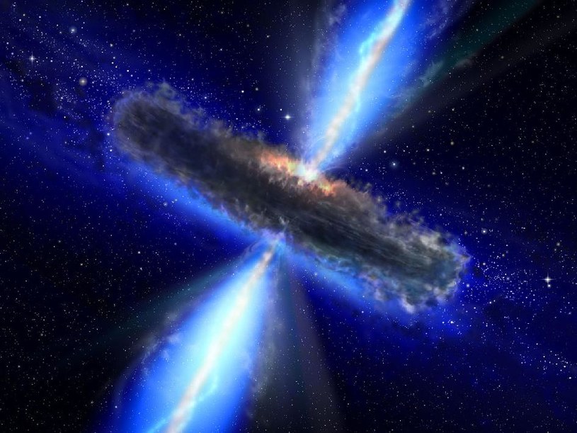 Naukowcy poznali nowe fakty dotyczące kwazarów /NASA