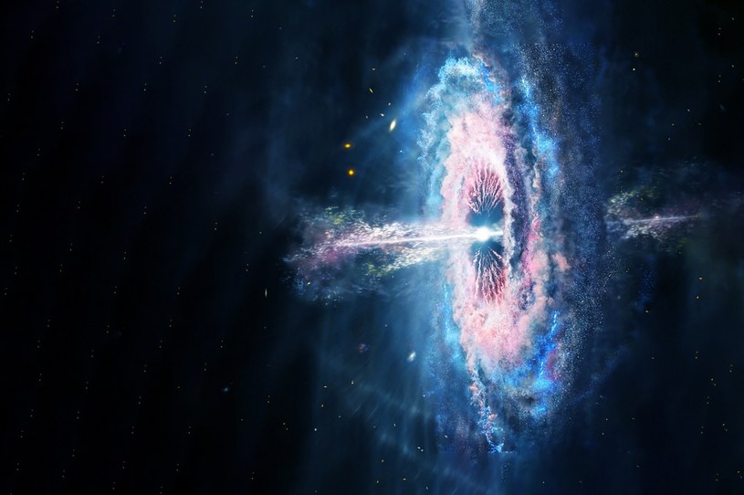 Naukowcy poznali tajemnicę jak powstają kwazary /123RF/PICSEL