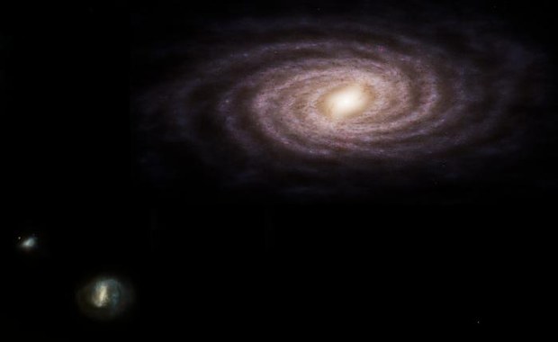 Naukowcy wyjaśnili tajemnicze zjawisko w Drodze Mlecznej. Galaktyka ociepla się z jednej strony