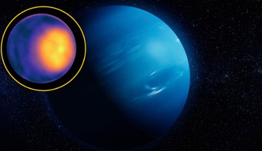Naukowcy zarejestrowali bezprecedensowy ogromny wir na Uranie 