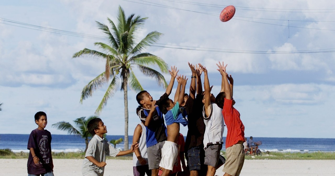 Nauru to jedyny kraj bez stolicy. /Mark Baker / Reuters / Forum /Agencja FORUM