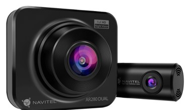 Navitel AR280 Dual – wideorejestrator z sensorem night vision i tylną kamerą