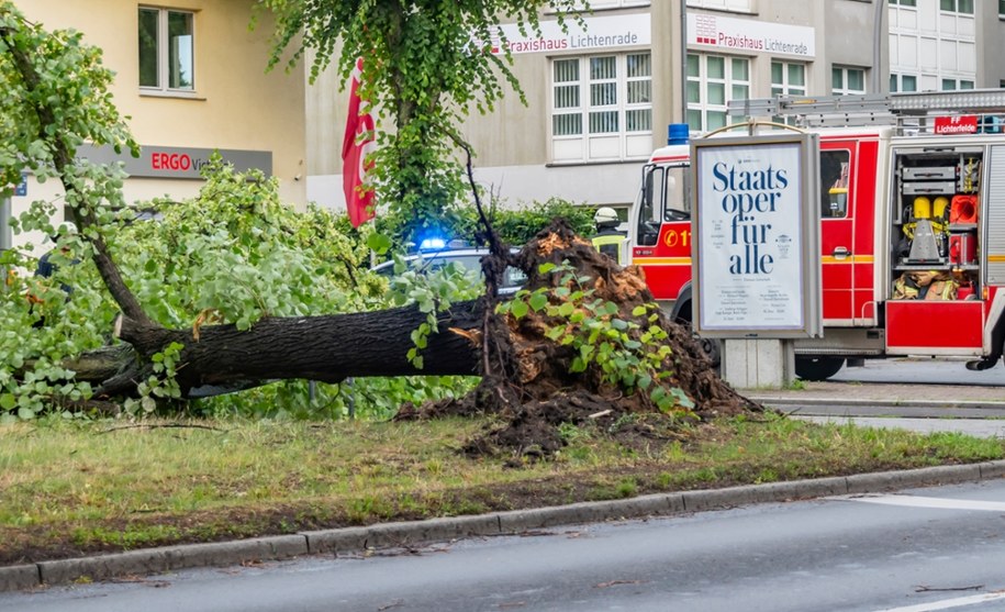 Potężna nawałnica nad Berlinem. Jedna osoba nie żyje