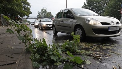 Nawałnica nad Trójmiastem sparaliżowała komunikację miejską