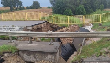 Nawałnice zniszczyły obwodnicę. Naprawa może potrwać do końca roku