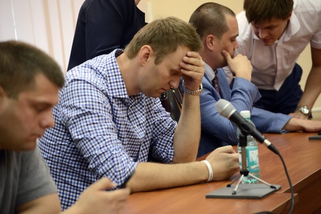 Nawalny został skazny na pięć lat więzienia /VALENTINA SVISTUNOVA /PAP/EPA