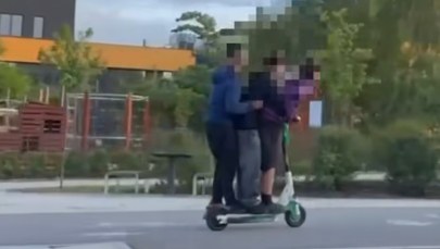 Nawet 2,5 tys. zł mandatu. Policja skontrolowała jeżdżących na hulajnogach