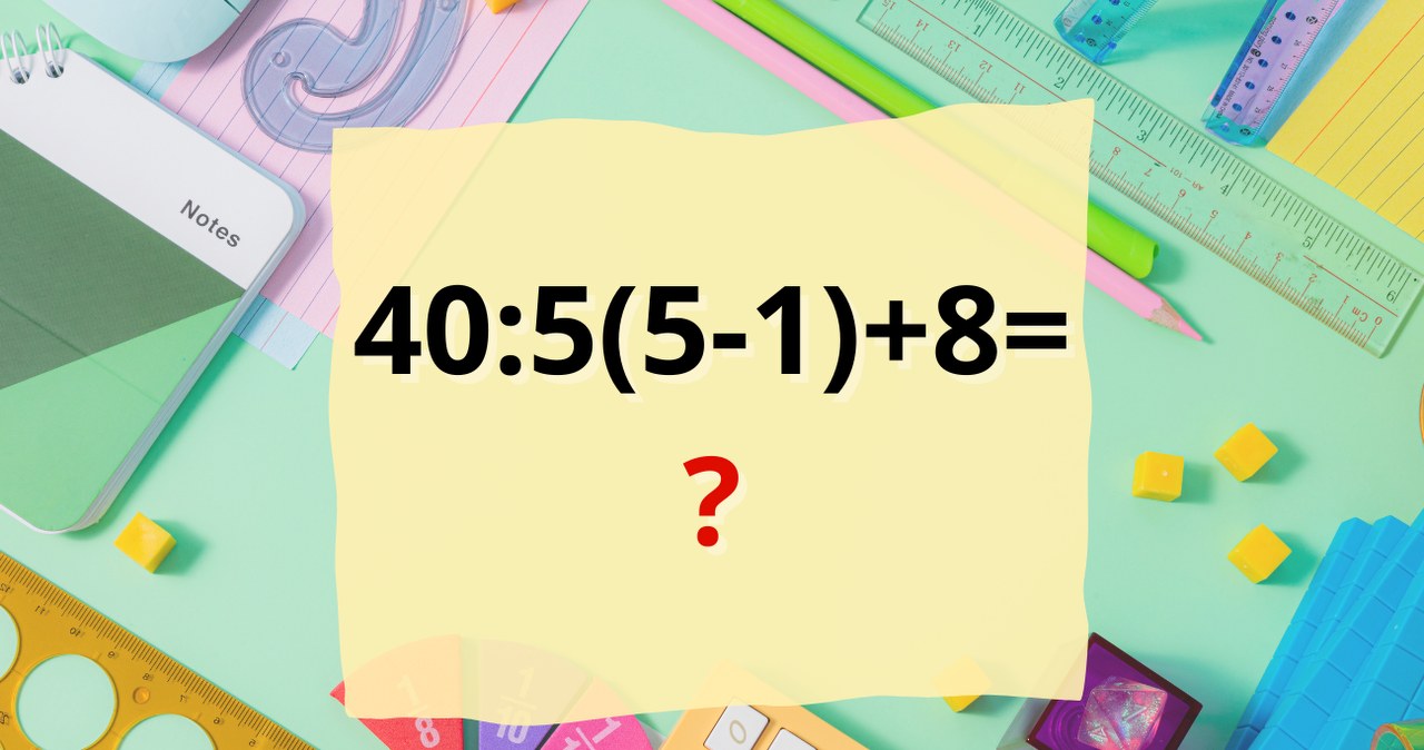 Nawet bystrzaki dają się nabrać. Jaki jest wynik zagadki? /Canva Pro