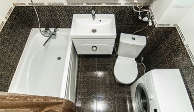 Nawet malutka łazienka będzie wyglądać na 2 razy większą. Wystarczy to 