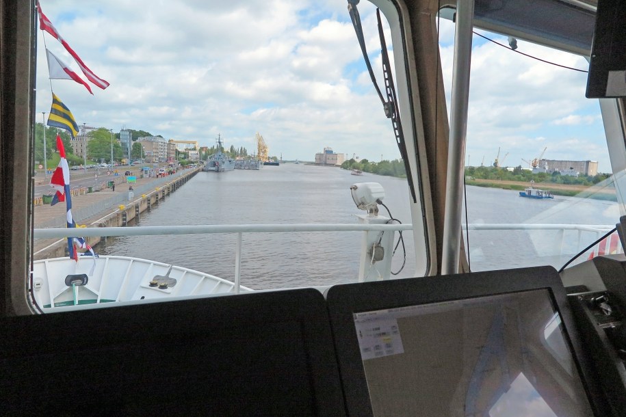 Nawigator XXI. Mostek kapitański /Aneta Łuczkowska /RMF FM