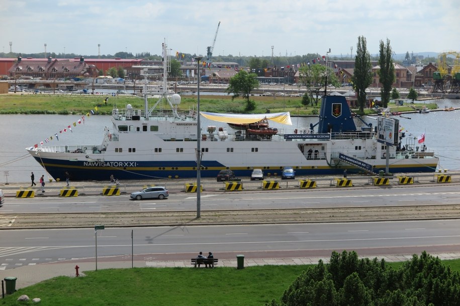 Nawigator XXI wykorzystywany przez Akademię Morską w Szczecinie /Aneta Łuczkowska /RMF FM