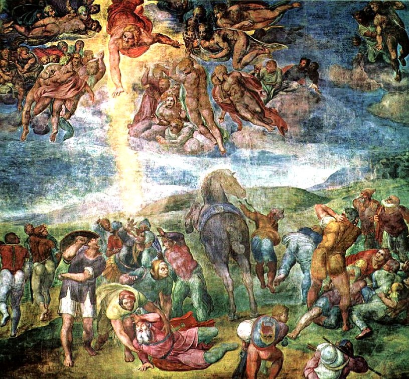 Nawrócenie Świętego Pawła - Michelangelo Buonarroti /Wikimedia Commons /domena publiczna