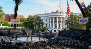 Nawrocki na gali MMA u Trumpa. Decyzja sądu w ostatniej chwili