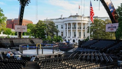 Nawrocki na gali MMA u Trumpa. Decyzja sądu w ostatniej chwili
